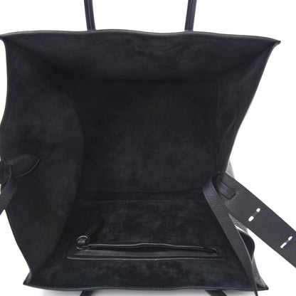 Celine Supple Calfskin Medium Phantom Luggage Black 5 of 11