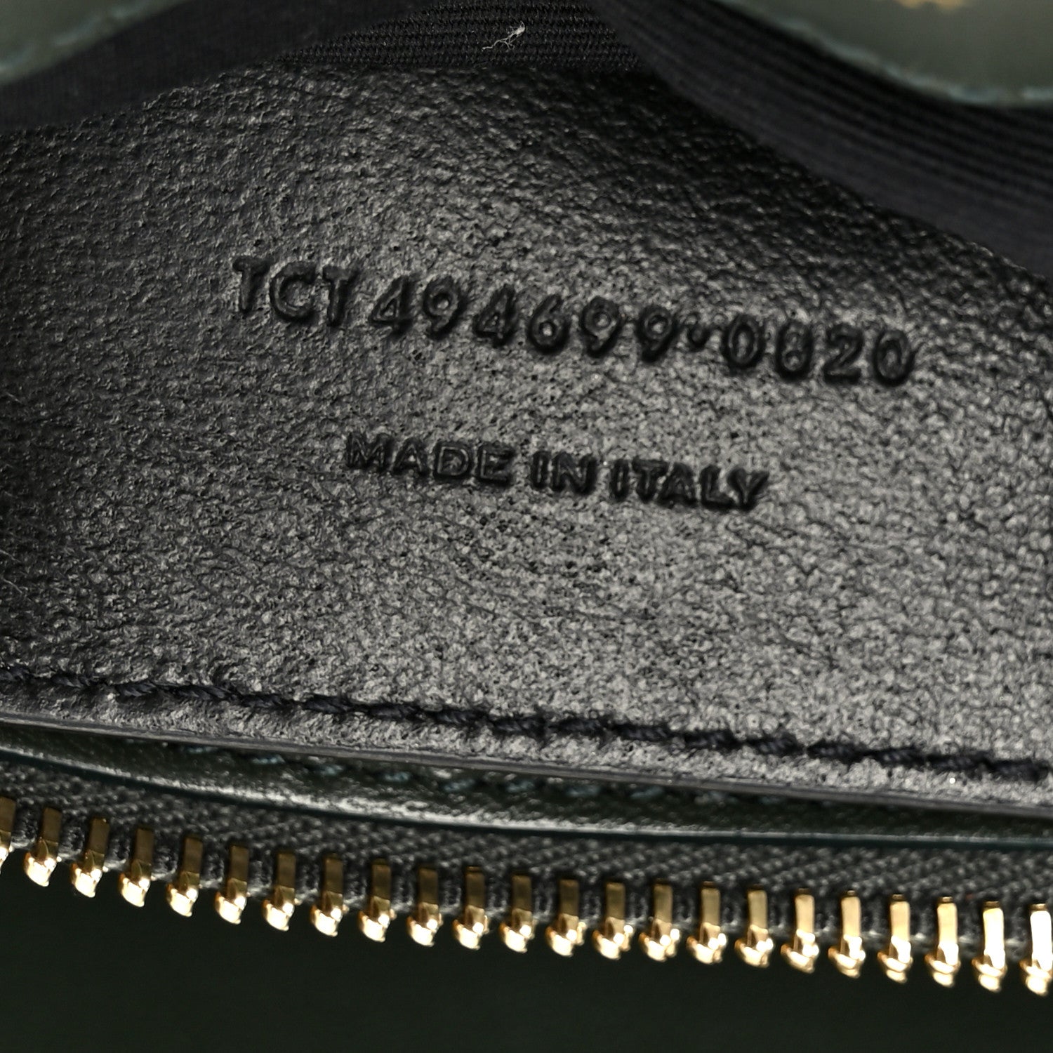 Saint Laurent Suede Calfskin Y Quilted Monogram Small Loulou Chain Satchel Green 8 of 11