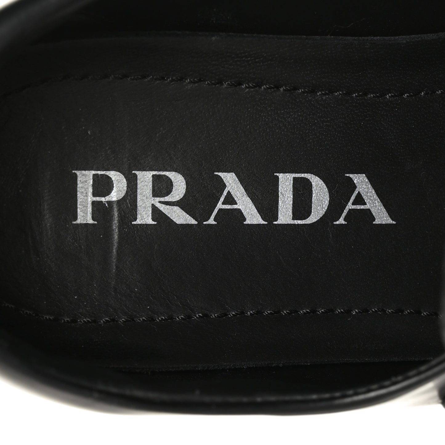 Spazzolato Rois Metal Triangle Logo Monolith 55mm Loafers 35 Black