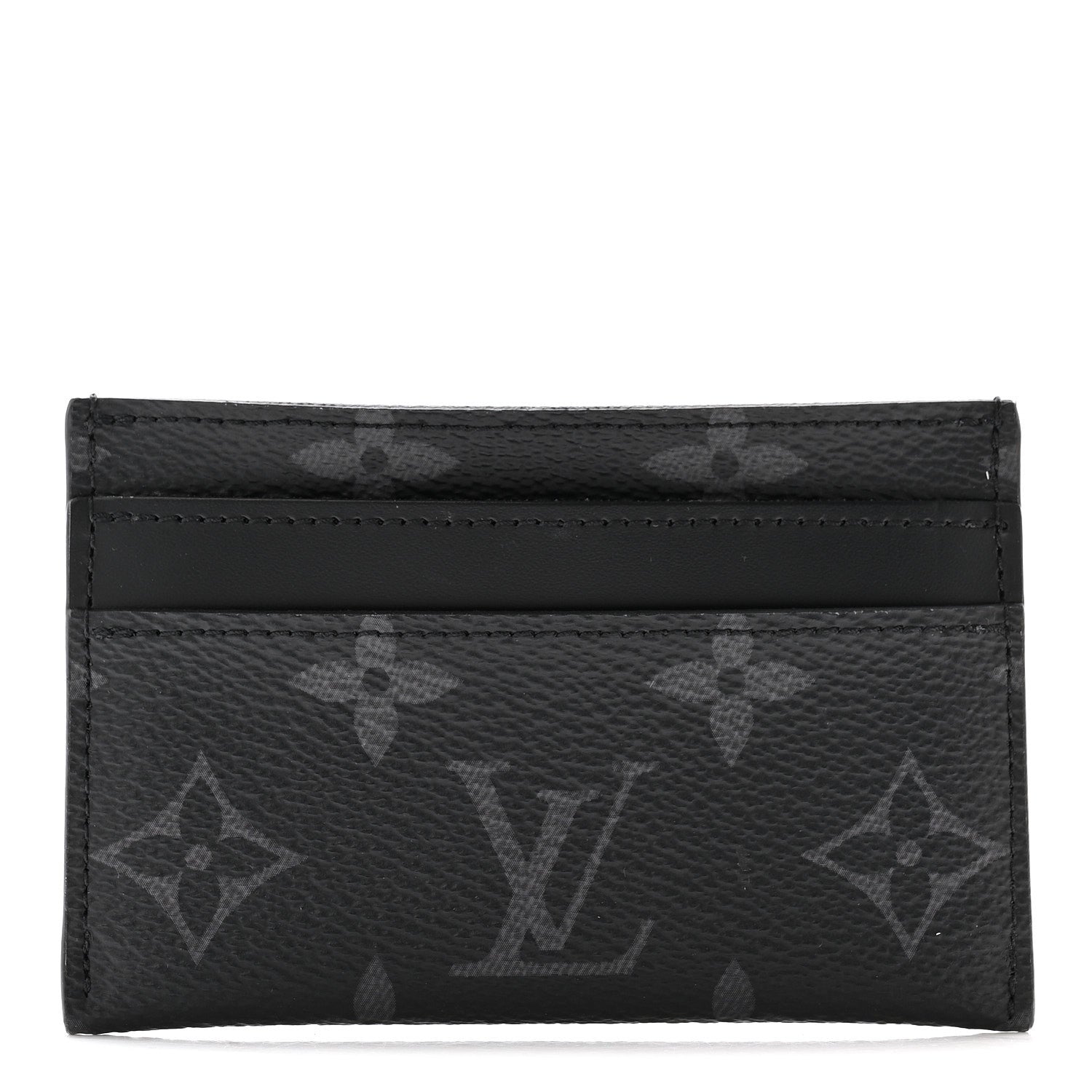 Louis Vuitton Monogram Eclipse Porte-Cartes Double Card Holder 1 of 9