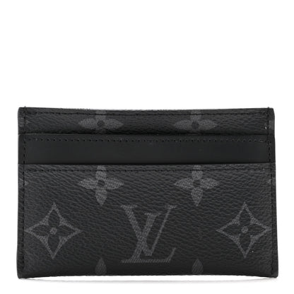 Louis Vuitton Monogram Eclipse Porte-Cartes Double Card Holder 1 of 9
