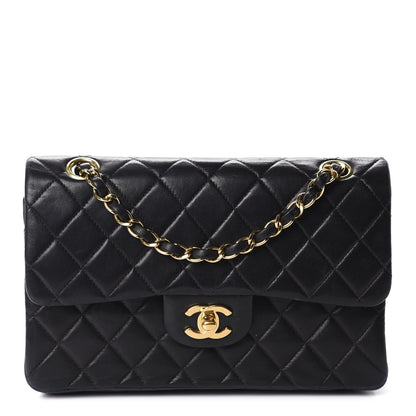 Chanel Lambskin Quilted Small Double Flap Black 1 of 11