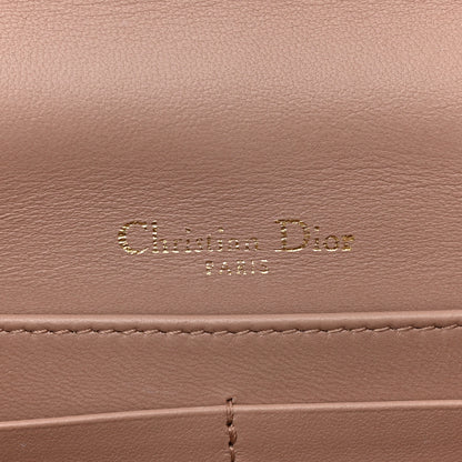 Christian Dior Iridescent Lambskin Gradient Chain Lady Dior Chain Pouch Metallic Pink 6 of 14