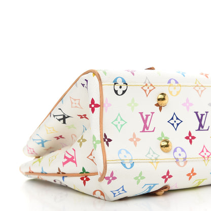 Louis Vuitton Monogram Multicolor Aurelia MM White 7 of 9