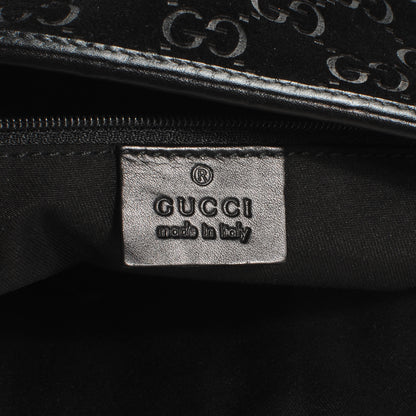 Gucci Guccissima Suede Tote Black 6 of 8