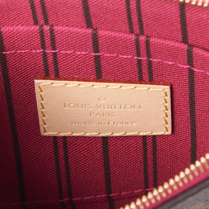 Louis Vuitton Monogram Neverfull PM Pochette Fuchsia 6 of 7