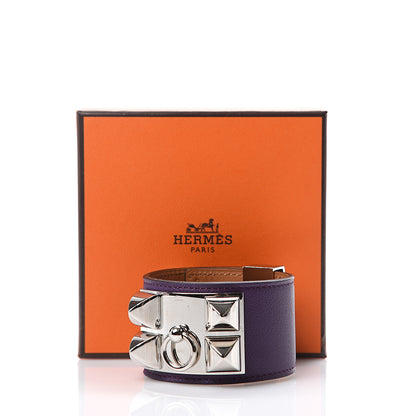 Hermes Swift Collier de Chien CDC Bracelet S Ultraviolet 6 of 6