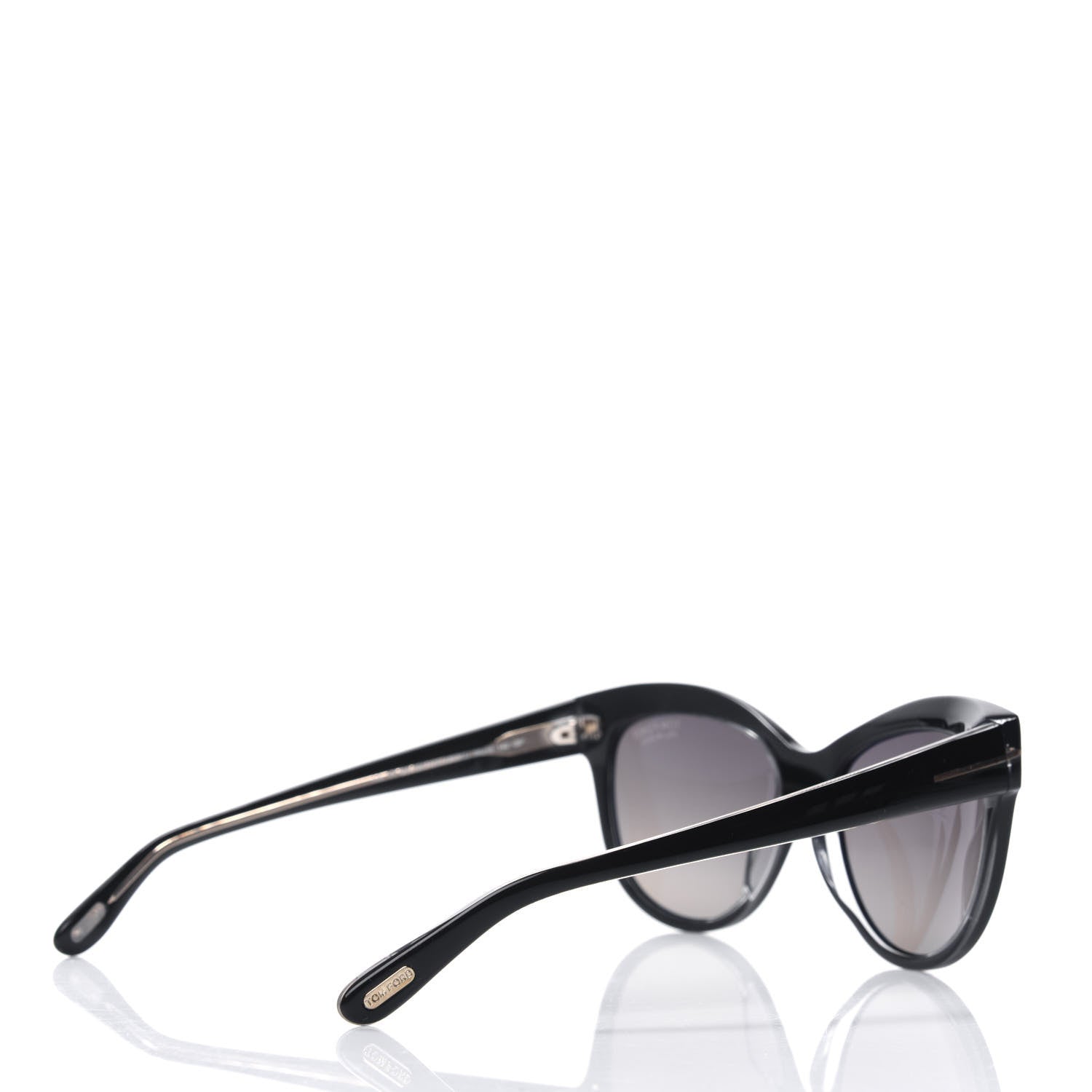 Tom Ford Polarized Lily Sunglasses TF430 Black 4 of 4