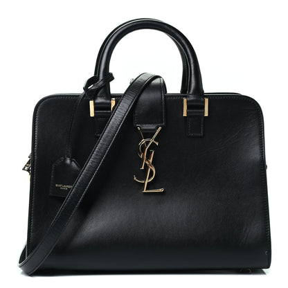 Saint Laurent Calfskin Monogram Baby Cabas Black 1 of 4