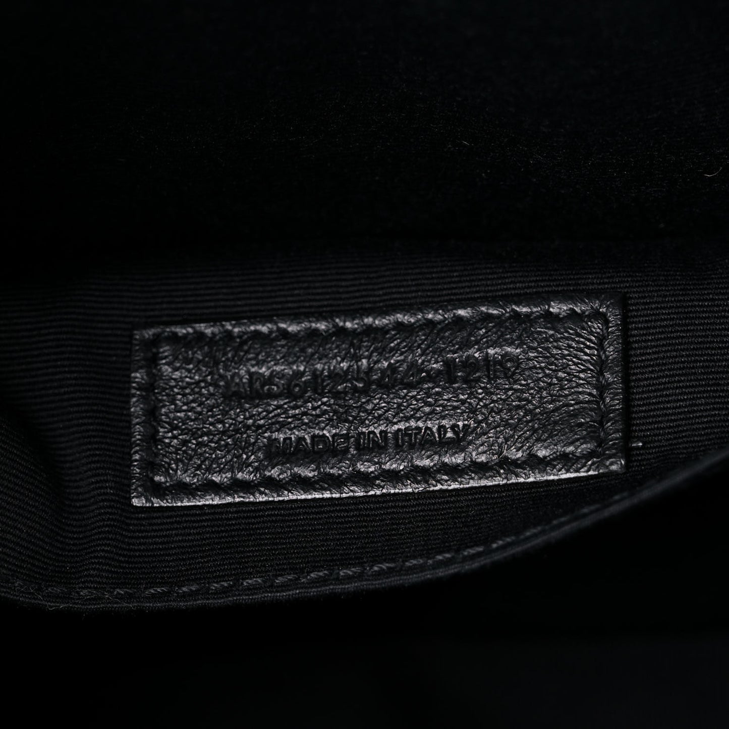 Calfskin Matelasse Monogram Lou Camera Bag Black