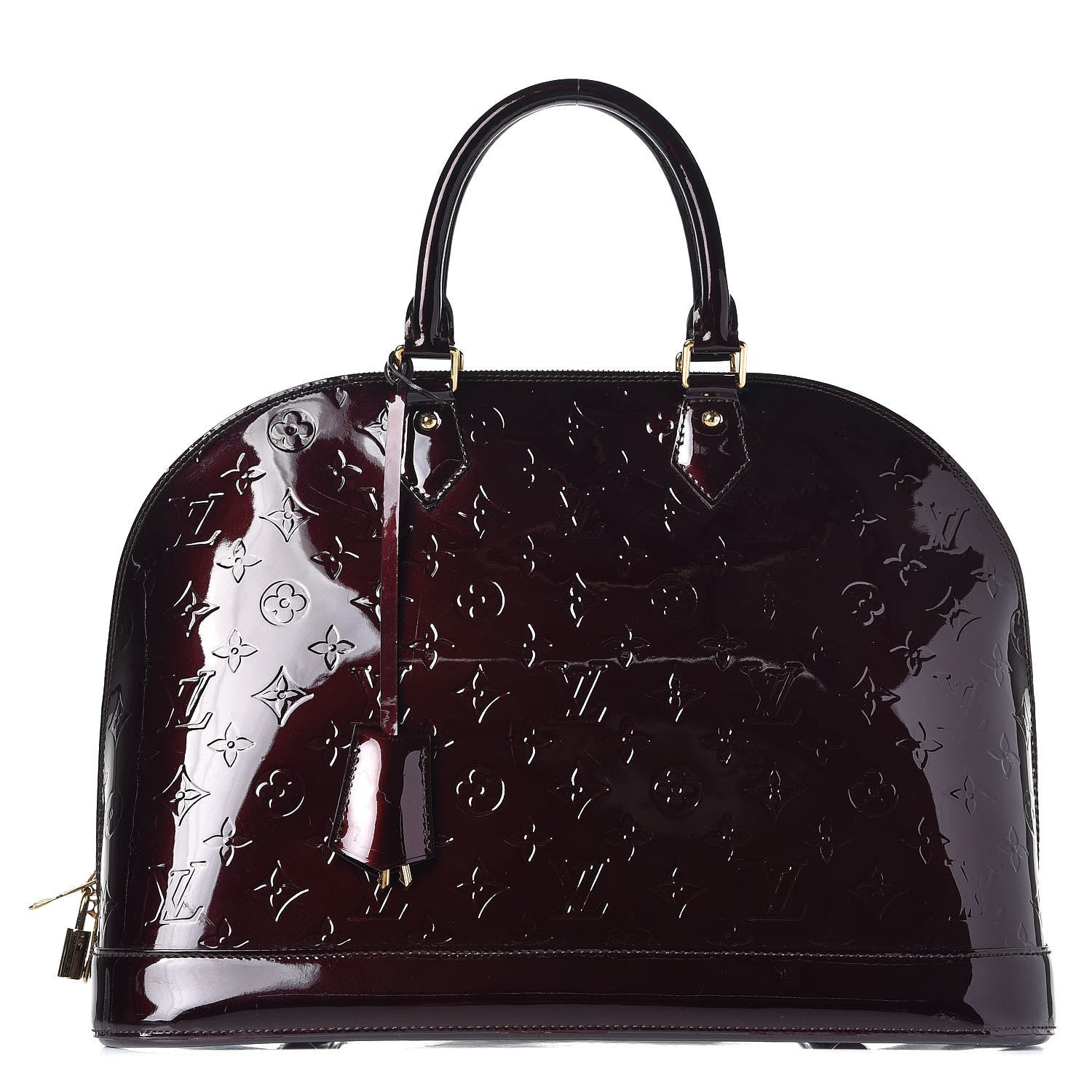 Louis Vuitton Vernis Alma GM Amarante 1 of 9
