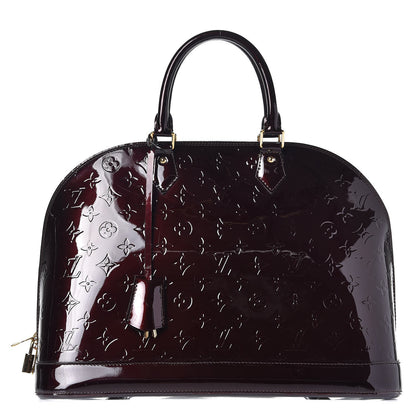 Louis Vuitton Vernis Alma GM Amarante 1 of 9