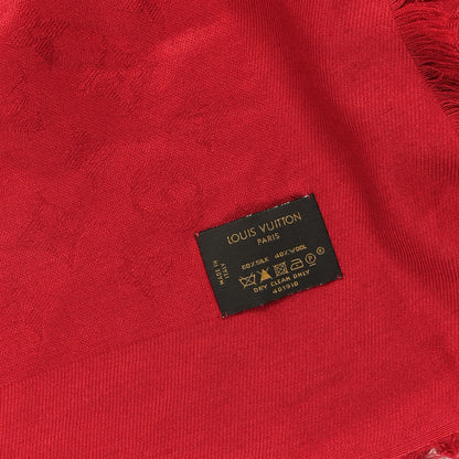 Louis Vuitton Silk Wool Monogram Shawl Pomme D'Amour 3 of 3