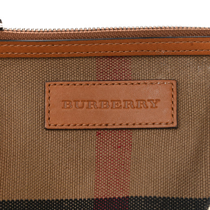 Burberry Canvas Mega Check Mini Ashby Tassel Crossbody Saddle Brown 6 of 14