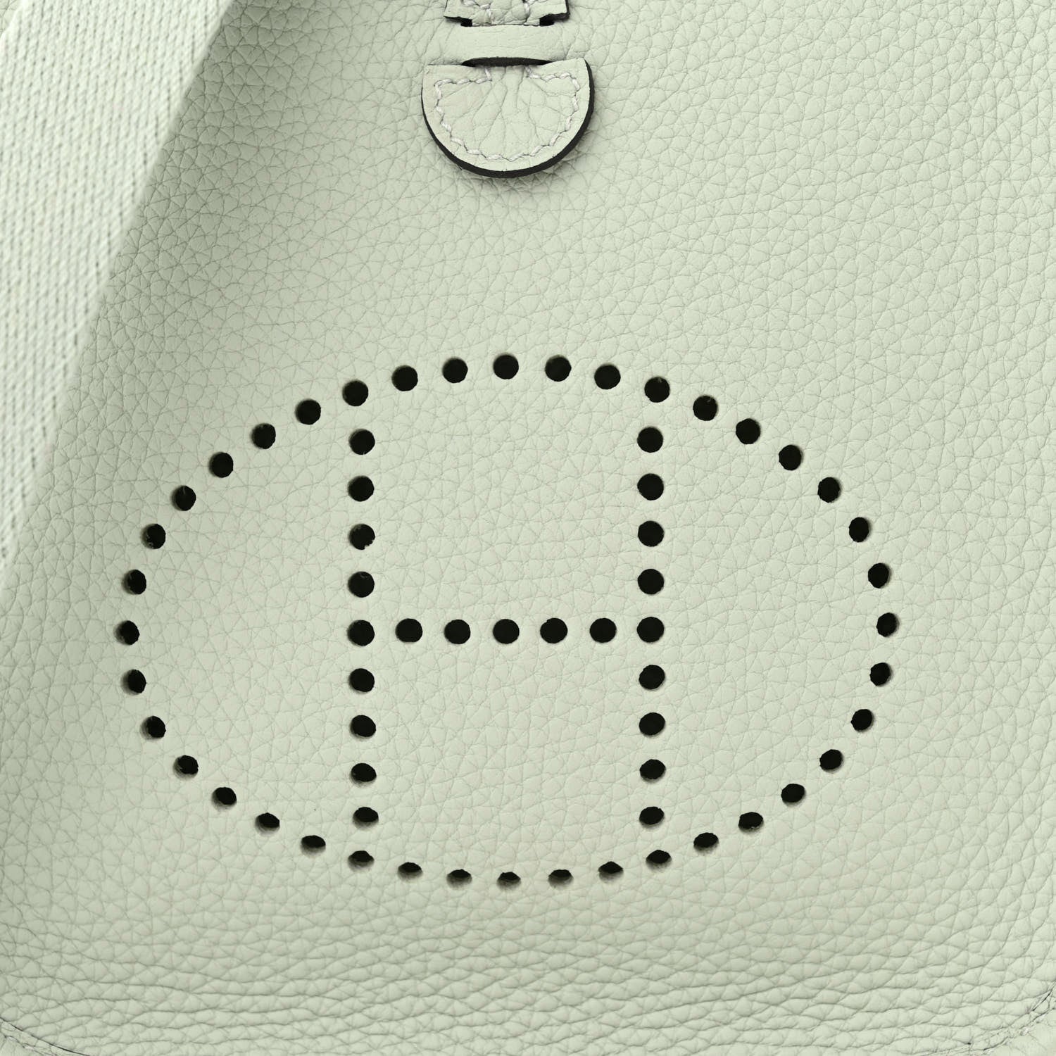 Hermes Taurillon Clemence Amazone Evelyne TPM Gris Neve 8 of 10