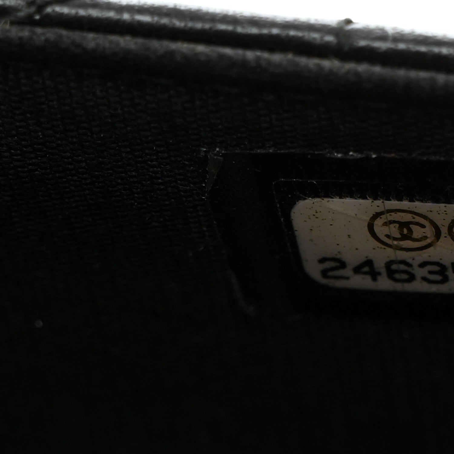 Chanel Lambskin Reversed Chevron Quilted Flap Black 8 of 11