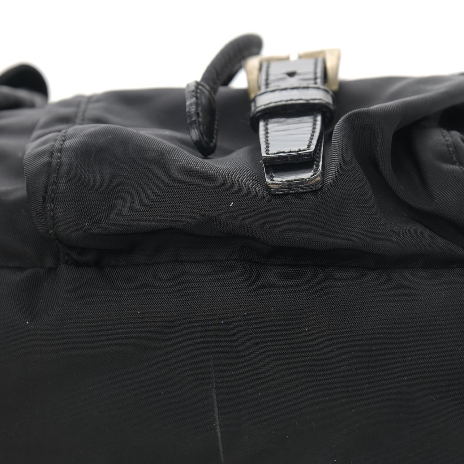 Prada Nylon Vela Medium Backpack Black 11 of 13