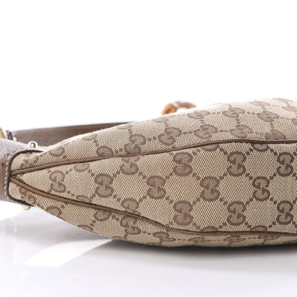 Gucci Monogram Bamboo Ring Hobo Brown 8 of 10