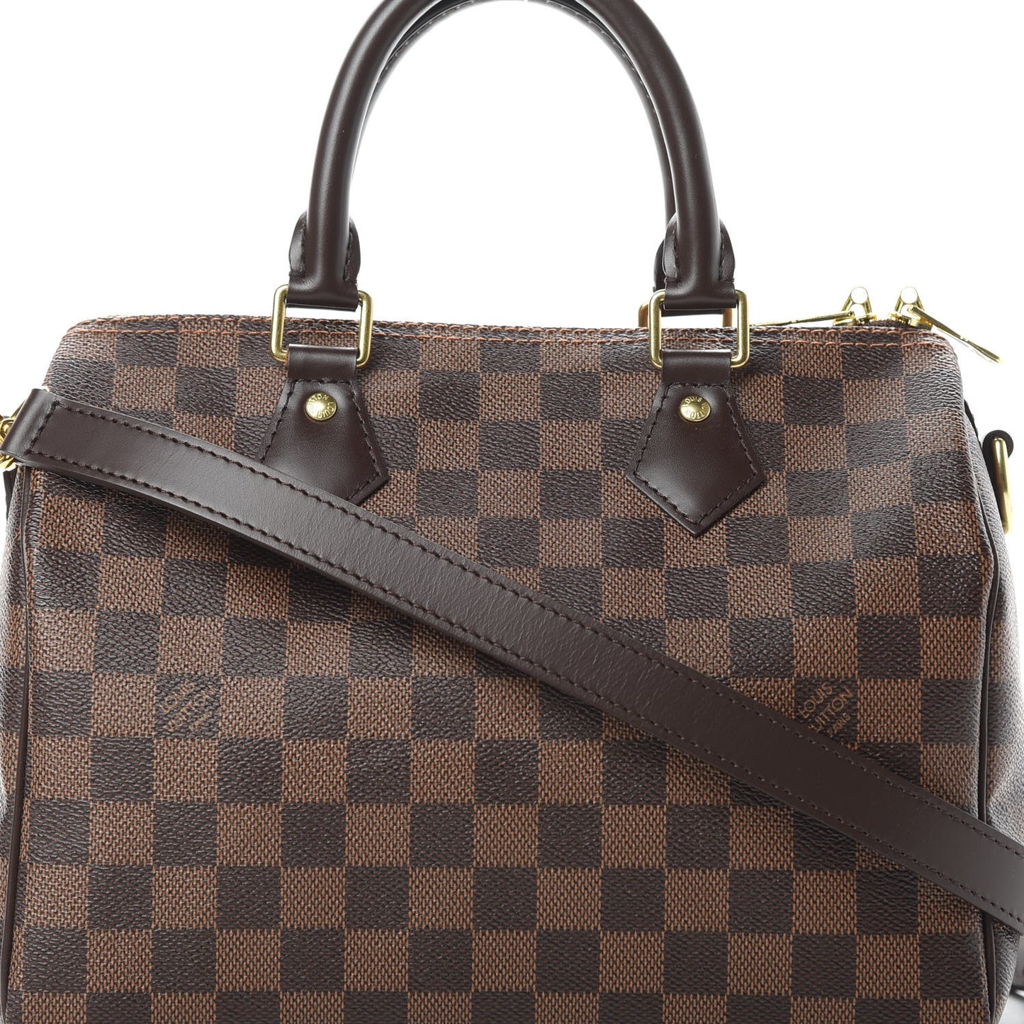 Damier Ebene Speedy Bandouliere 25