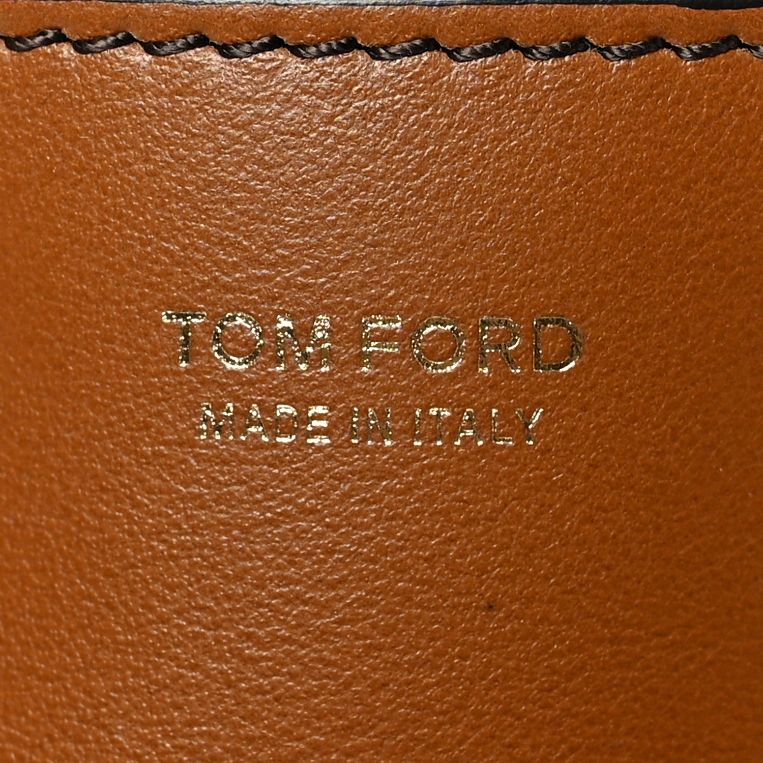 Tom Ford Grained Calfskin Medium Shaded Jennifer Crossbody Bag Brown 6 of 11