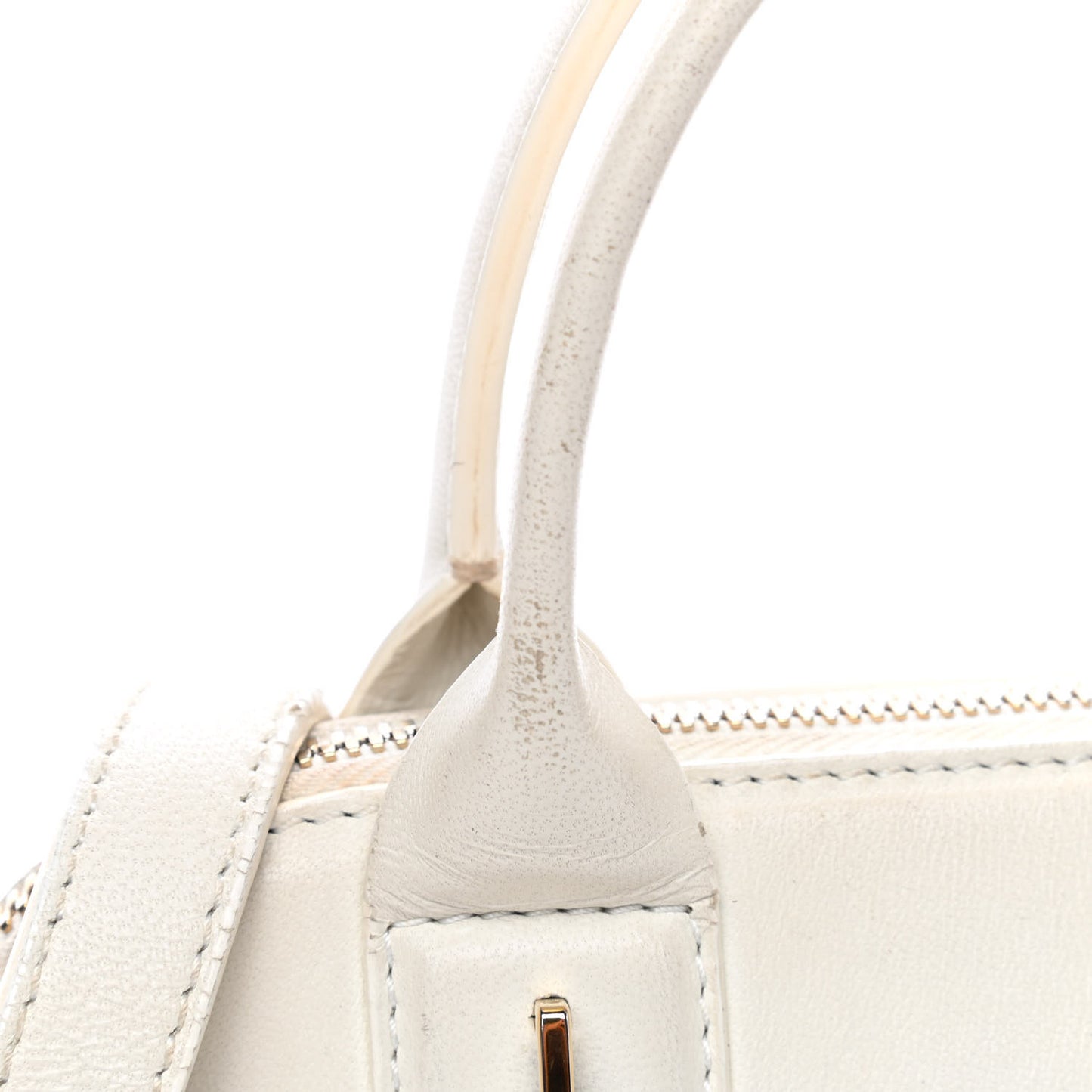Barocco Quilted Nappa Altea Vanitas Lady Athena White