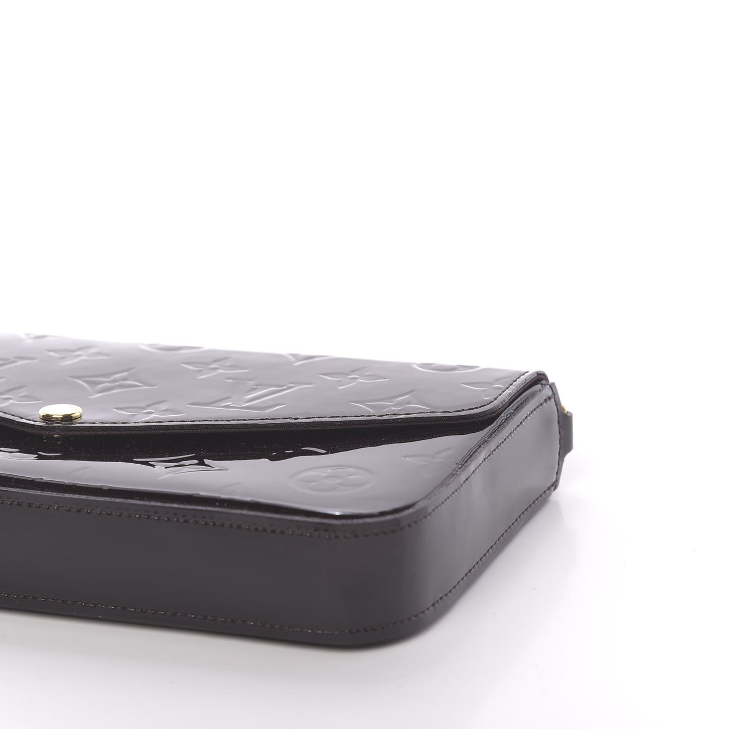 Vernis Pochette Felicie Chain Wallet Amarante