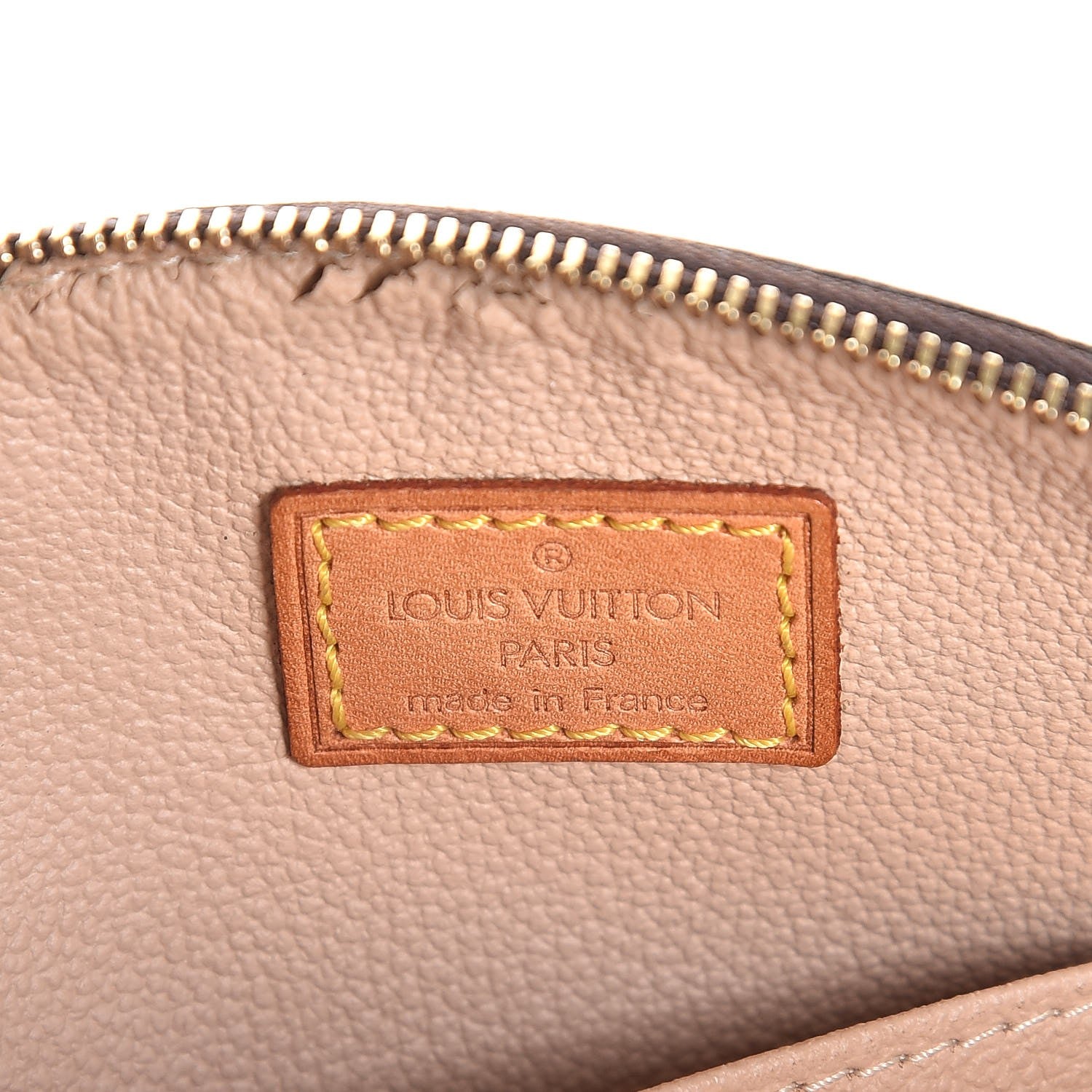 Louis Vuitton Monogram Trousse Demi Ronde 6 of 14