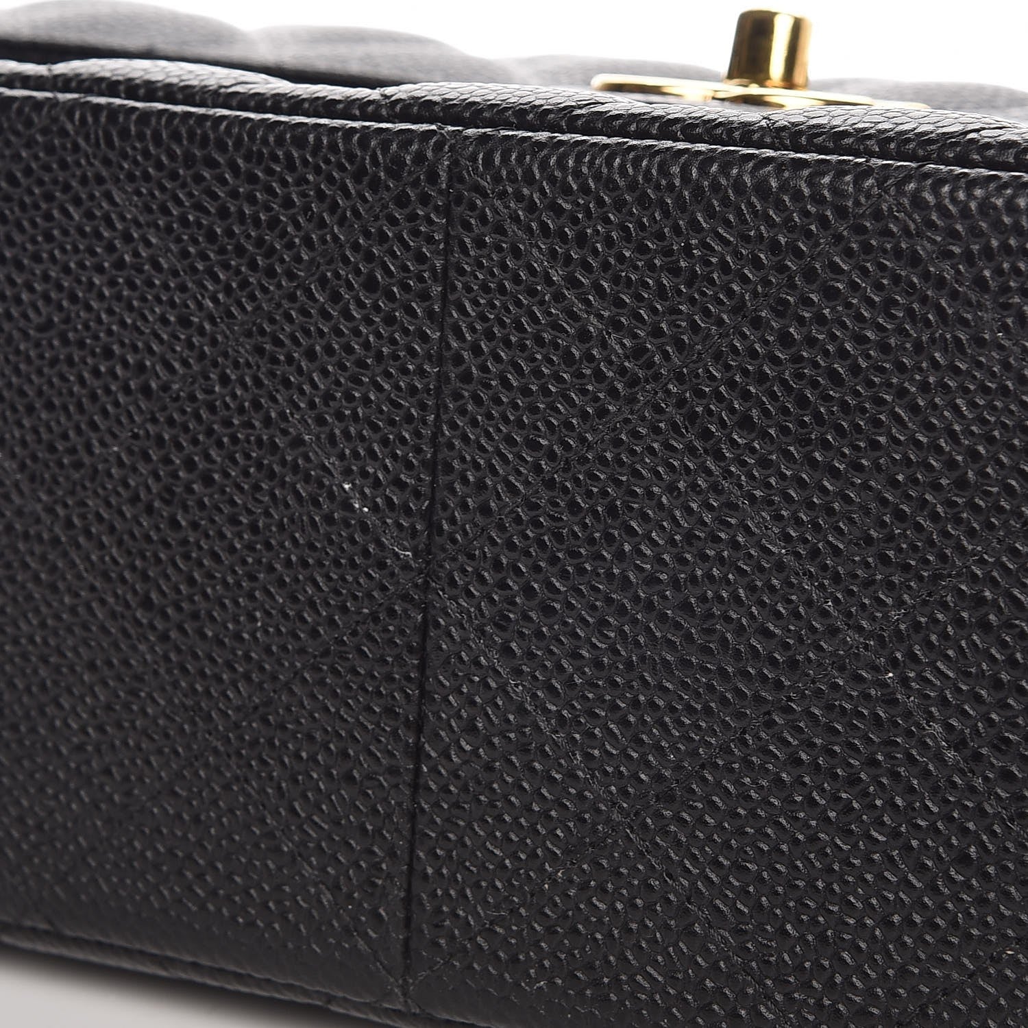 Chanel Caviar Quilted Jumbo Double Flap Black 9 of 11
