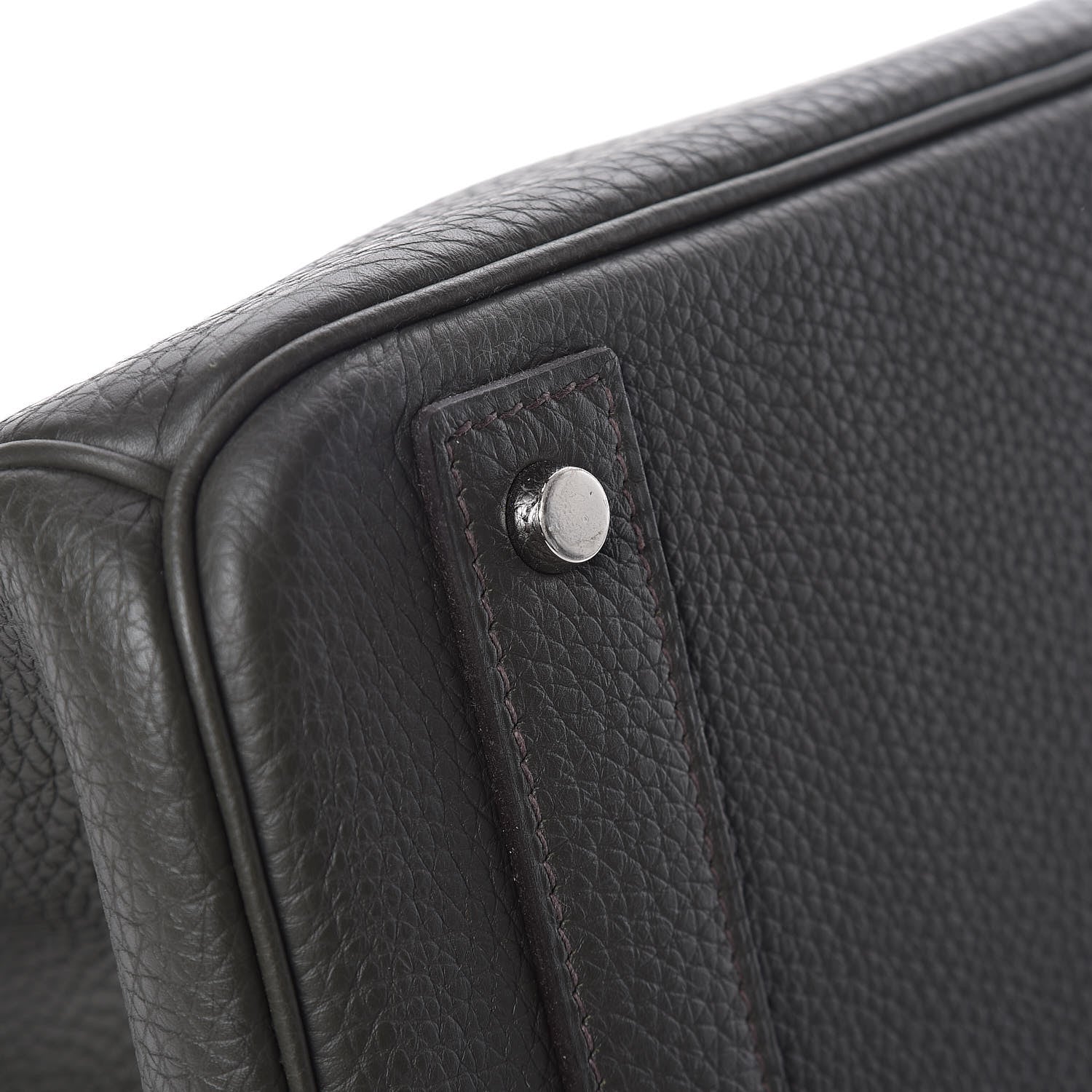 Hermes Taurillon Clemence HAC Birkin 40 Vert De Gris 7 of 30
