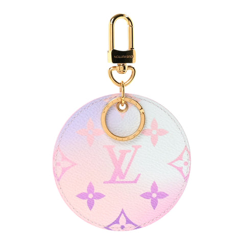 Monogram Giant Spring In The City Bag Charm Key Holder Sunrise Pastel
