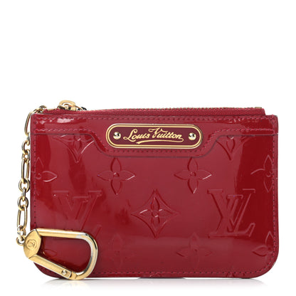 Louis Vuitton Vernis Key Pouch Pomme D'Amour 1 of 8