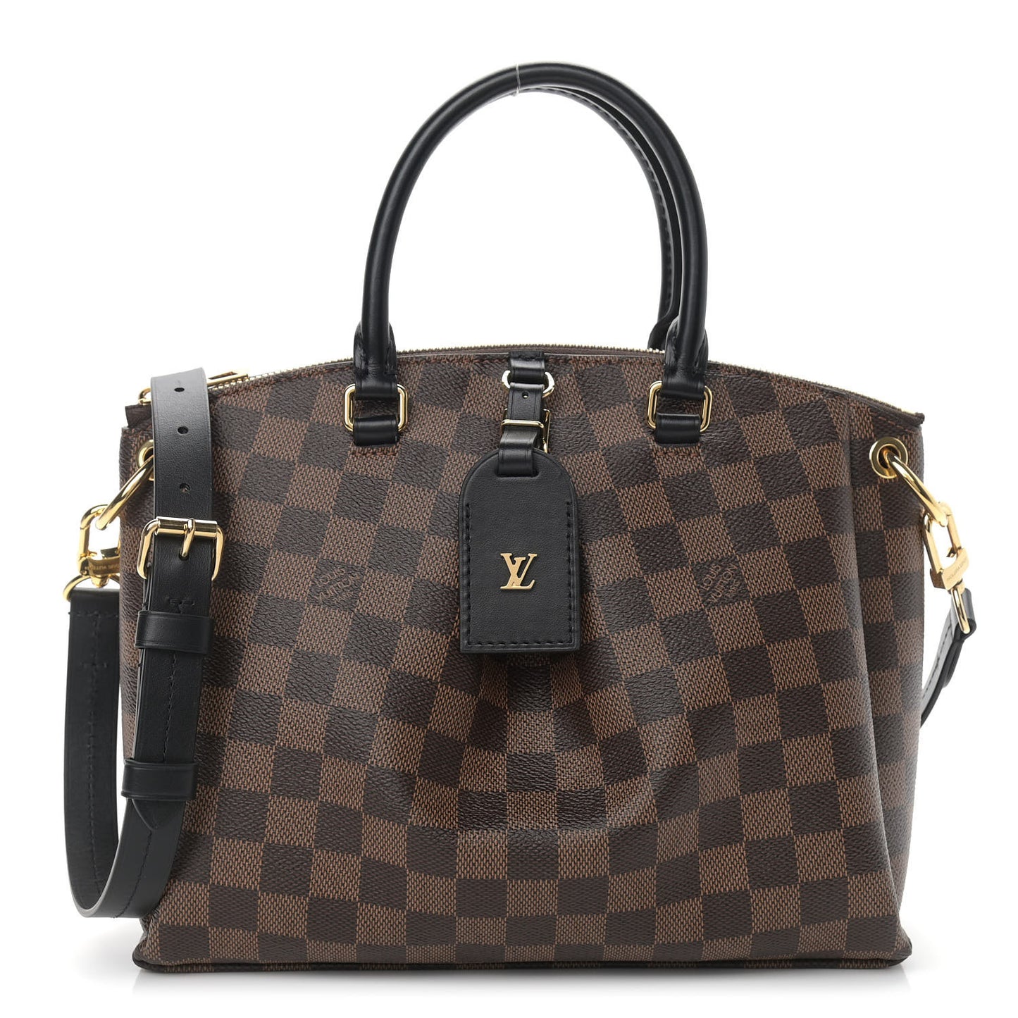 Damier Ebene Odeon Tote PM Black