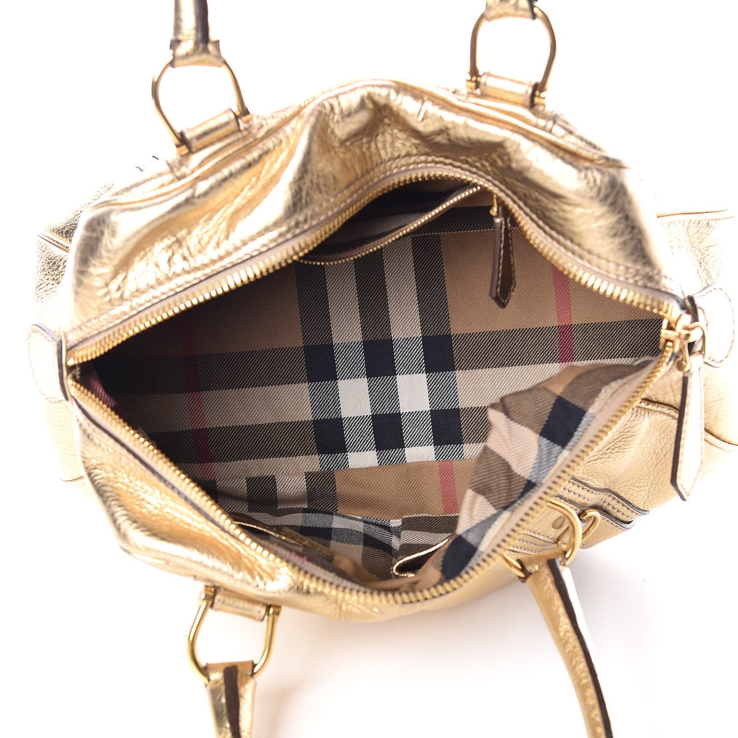 Metallic Calfskin Ashbury Gold