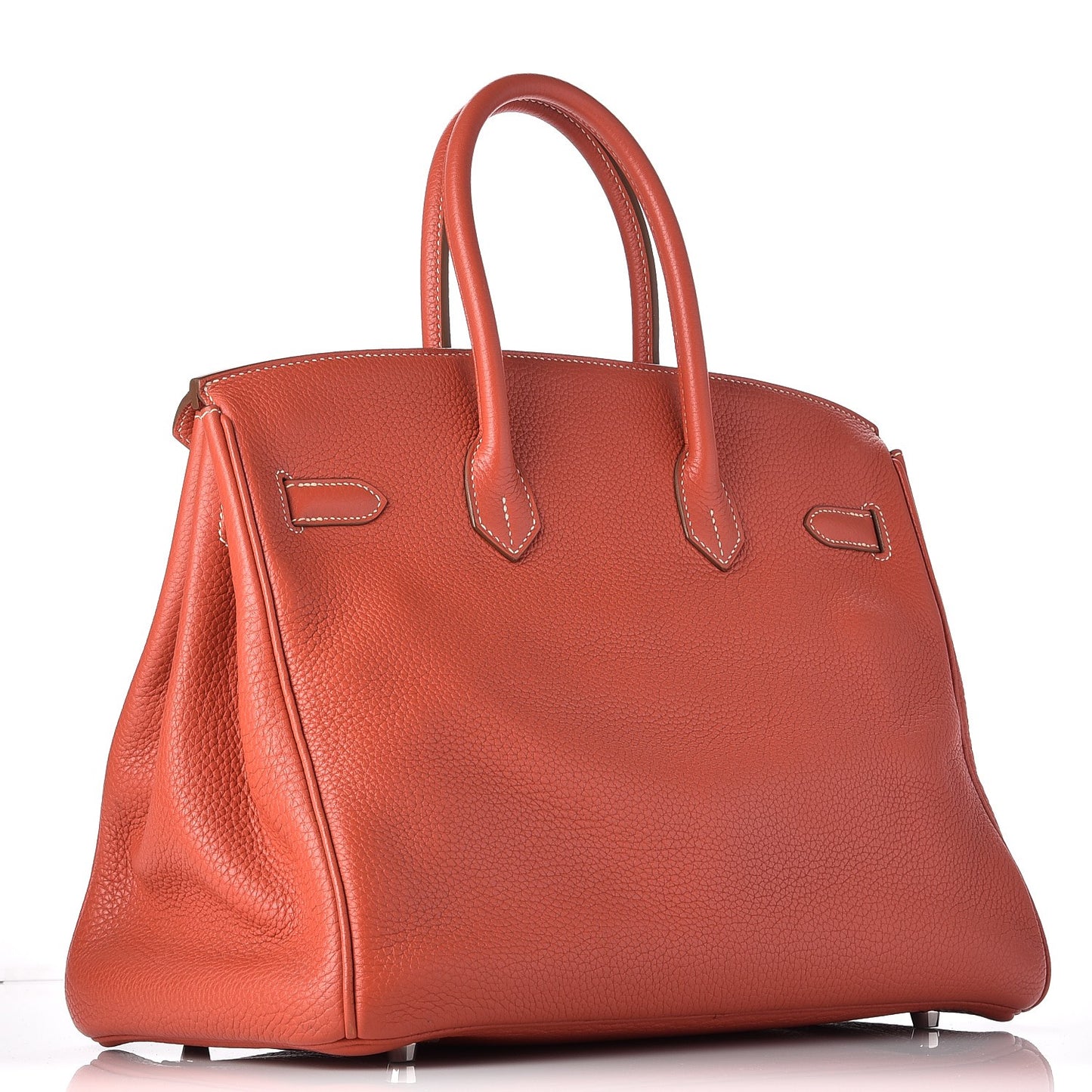 Taurillon Clemence Birkin 35 Sanguine