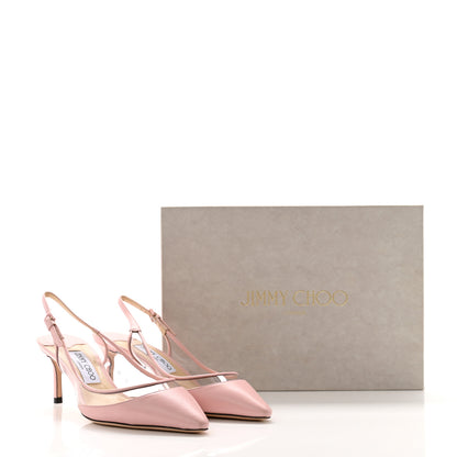 Jimmy Choo Kid PVC Erin 60 Pumps 39 Rosewater 8 of 8