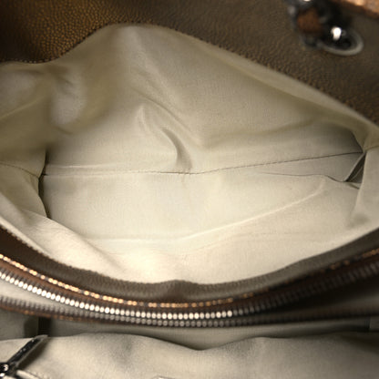 Chanel Metallic Caviar Timeless CC Shopping Tote Gold 6 of 11