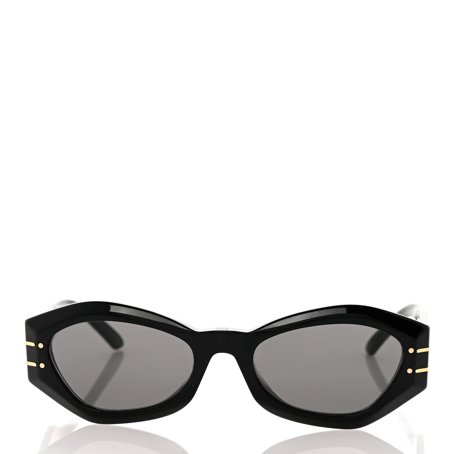 Christian Dior Acetate DiorSignature B1U Butterfly Sunglasses Black 2 of 8