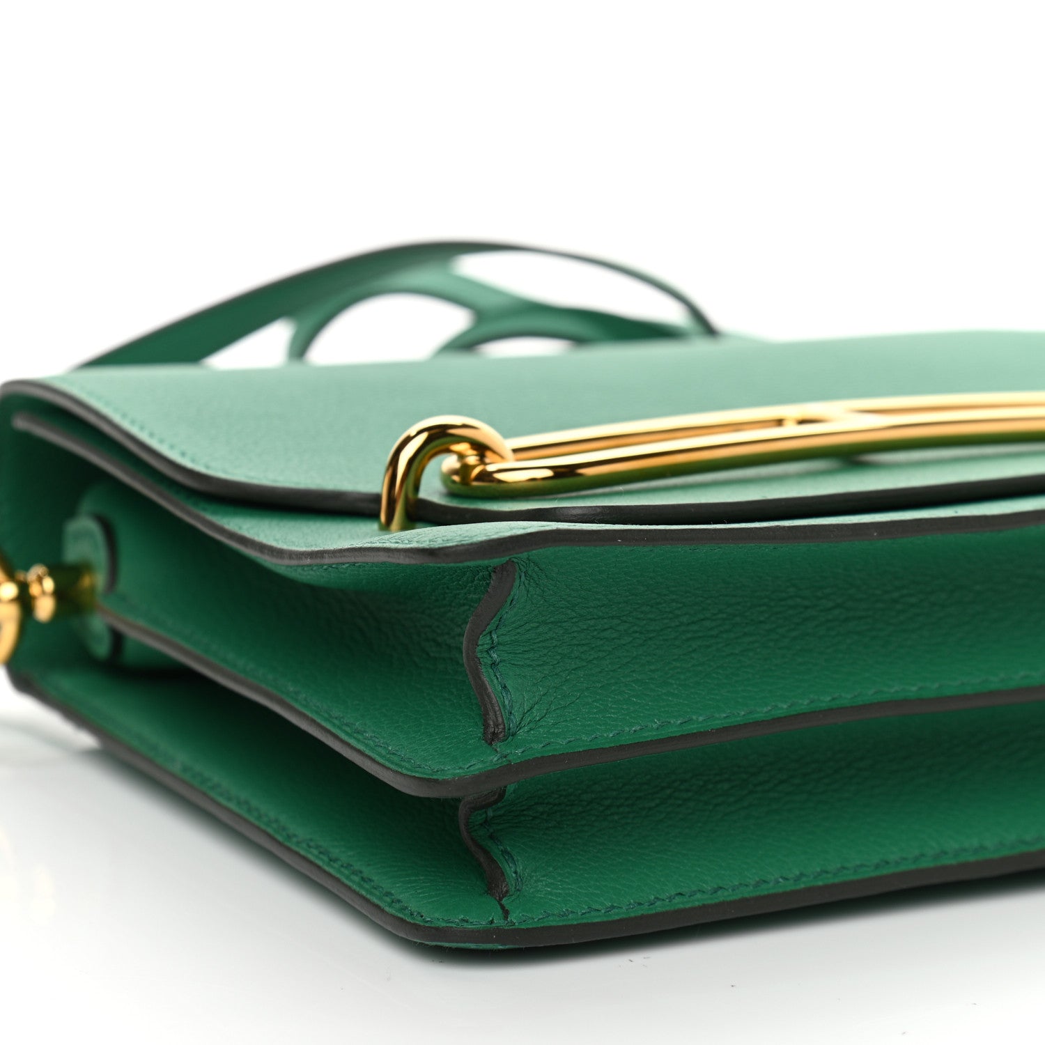 Hermes Evercolor Mini Sac Roulis Vert Vertigo 8 of 9