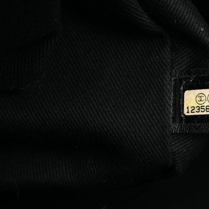Chanel Lambskin Jersey Scales Camera Case Black 7 of 13