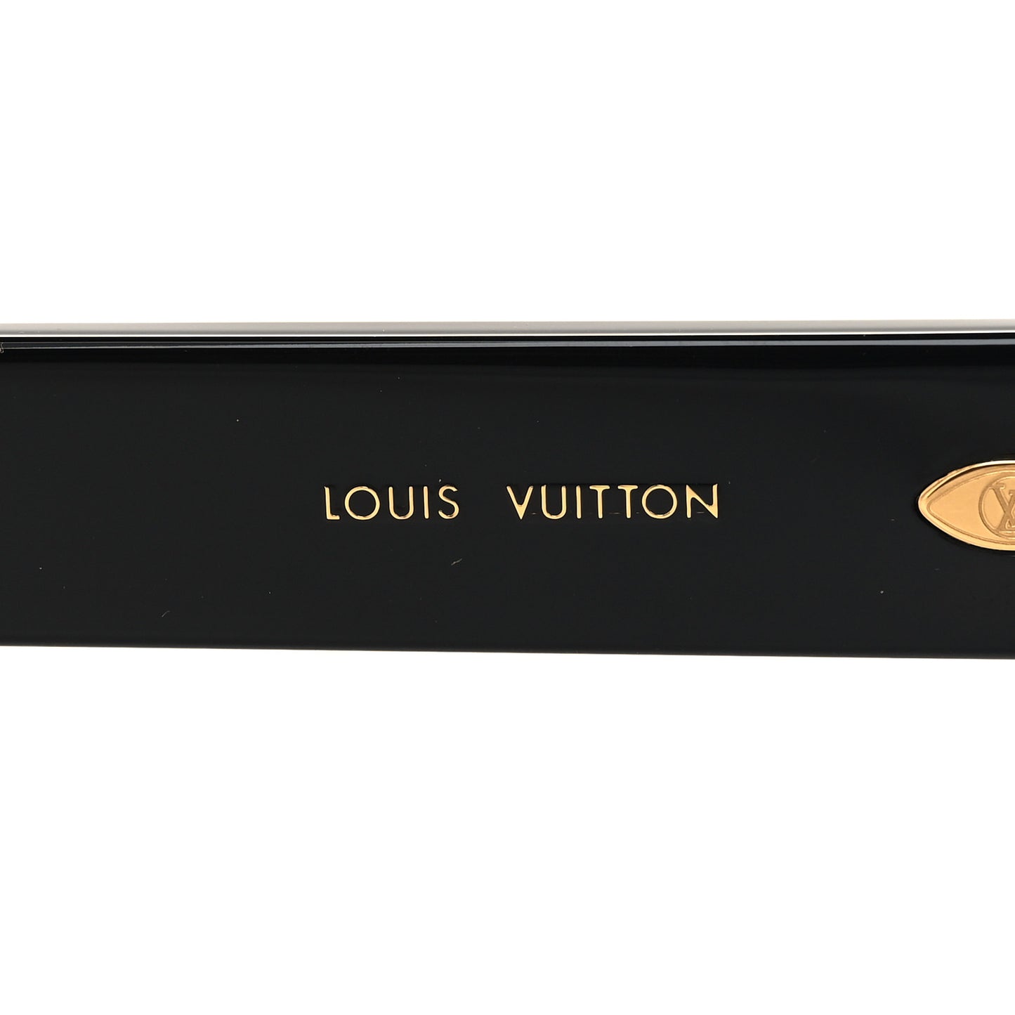 Acetate LV Moon Square Sunglasses Z1664W Black