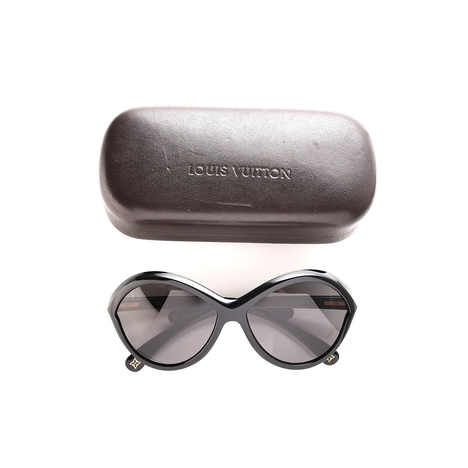 Louis Vuitton Flore Sunglasses Z0263W Black 9 of 9