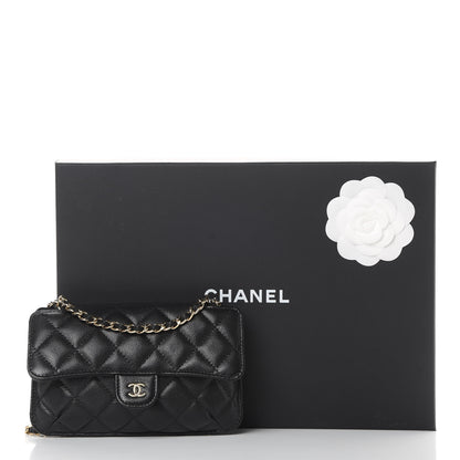 Chanel Caviar Fabric Graffiti Foldable Tote Bag With Chain Black Multicolor 20 of 20