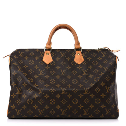 Louis Vuitton Monogram Speedy 40 1 of 12