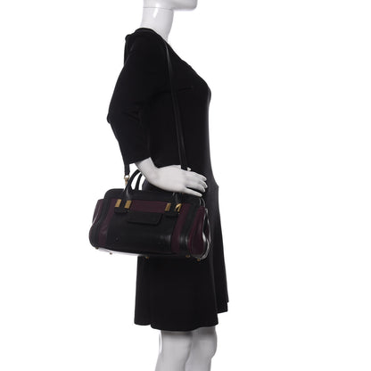 Chloe Calfskin Mini Alice Satchel Wild Purple 2 of 9