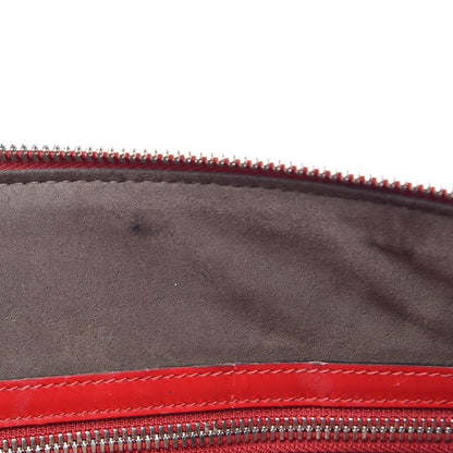 Gucci Guccissima Signature Large Duffle Hibiscus Red 11 of 22