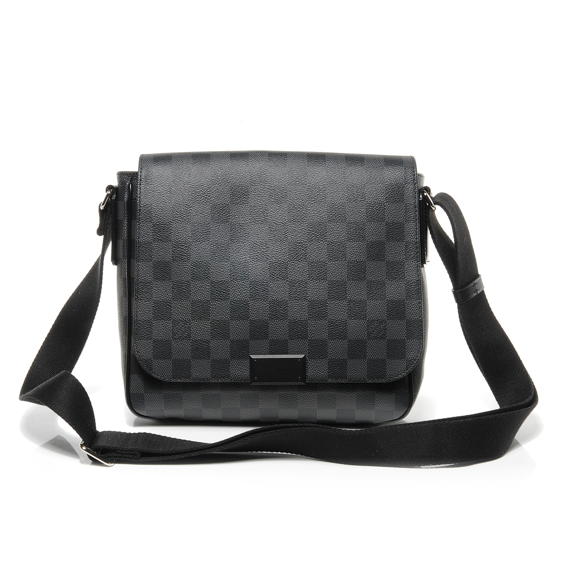Louis Vuitton Damier Graphite District PM 1 of 8