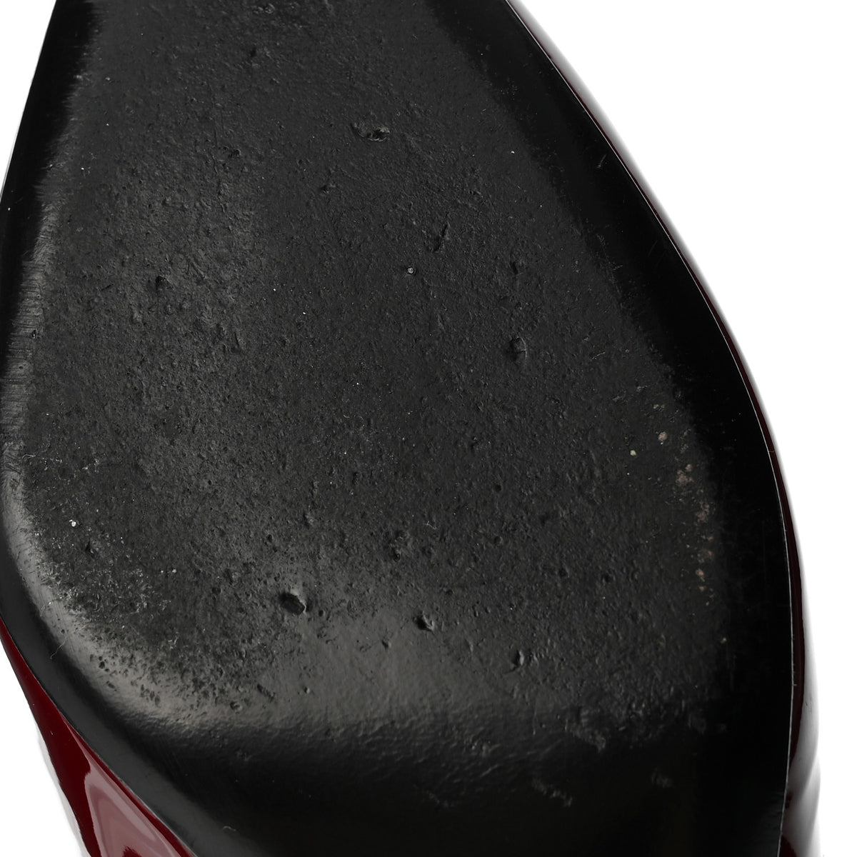 Gucci Vernice Crystal Nappa Charlotte Signoria 45mm Slingback Pumps 37 Rosso Ancora 9 of 9