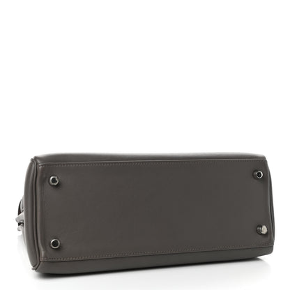 Hermes Swift Kelly Retourne 28 Etain 4 of 12