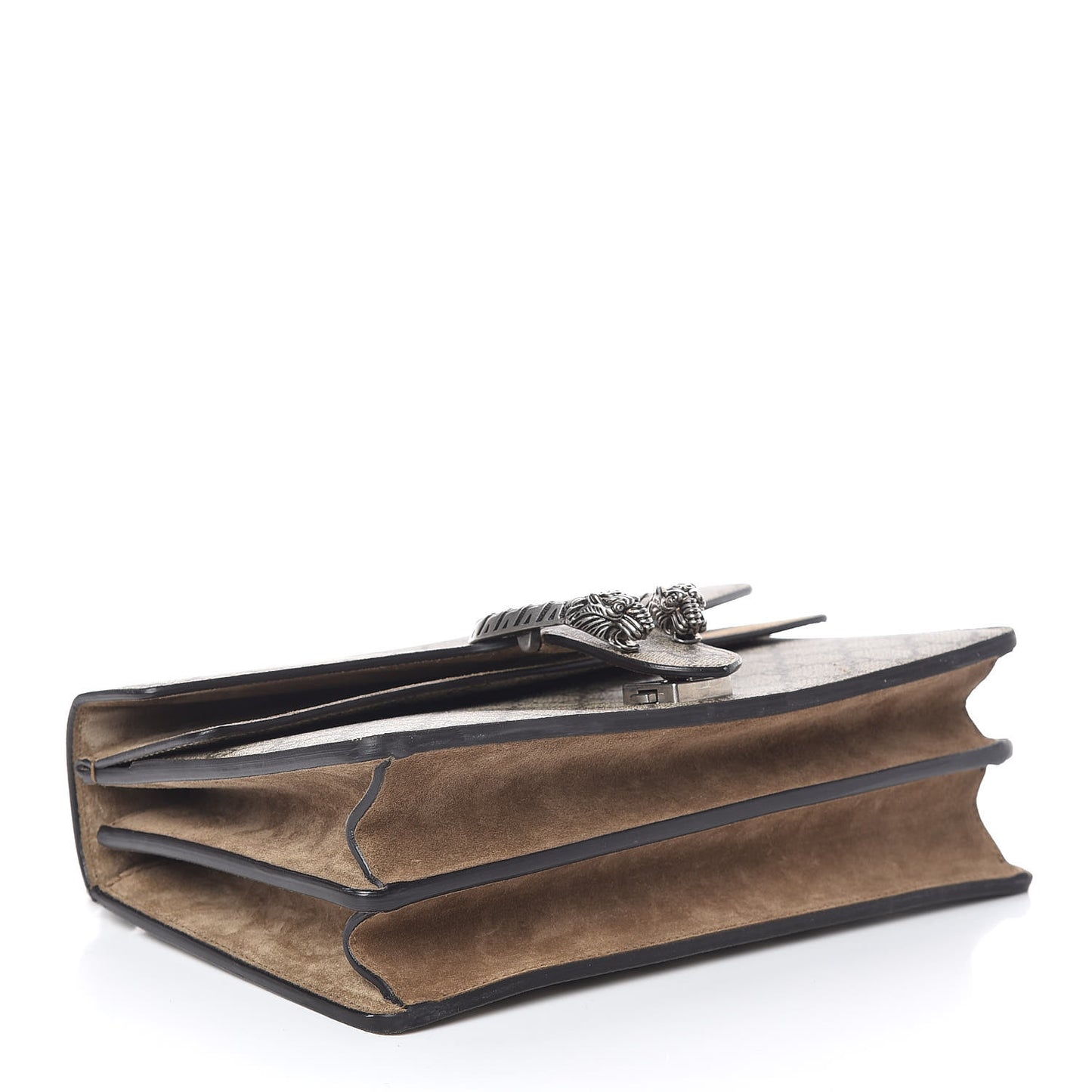 GG Supreme Monogram Small Dionysus Shoulder Bag Taupe