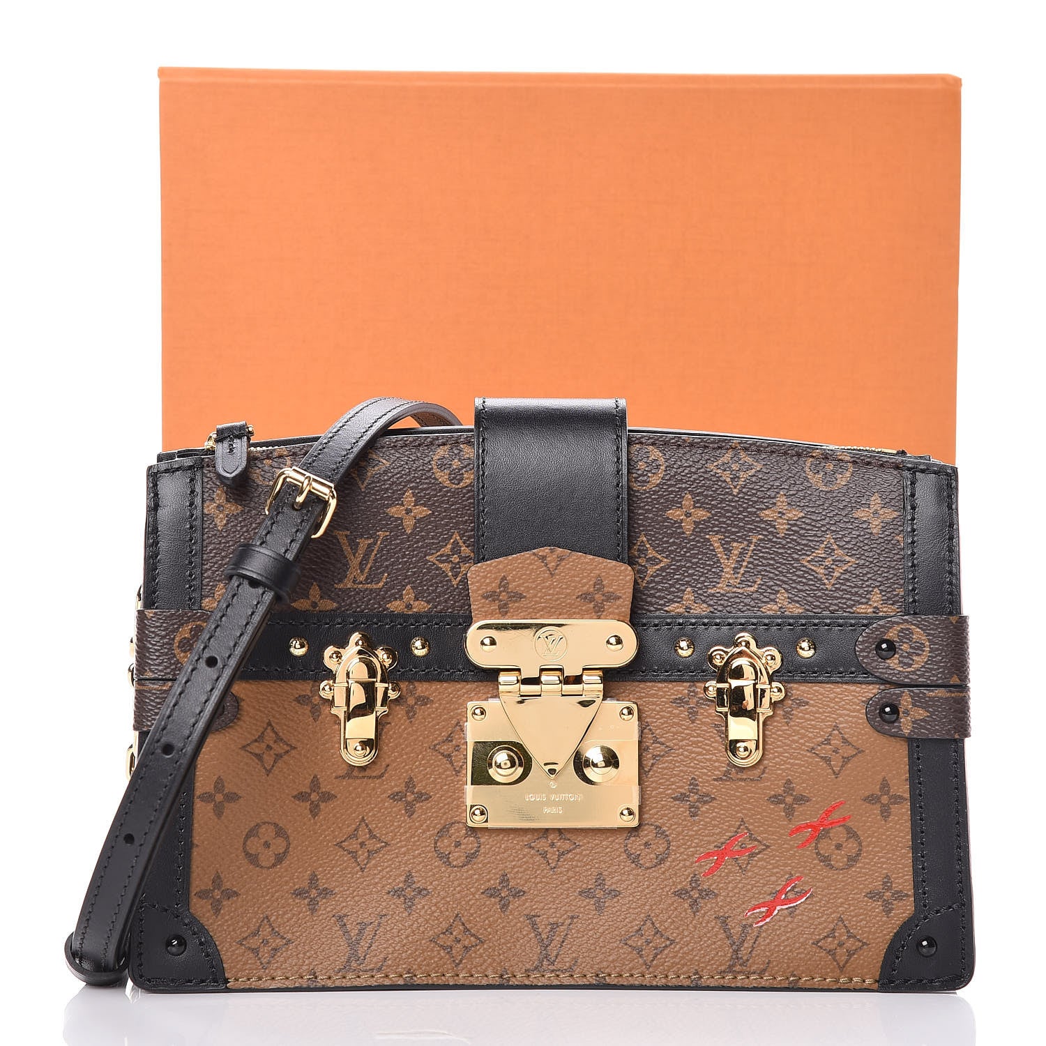 Louis Vuitton Reverse Monogram Trunk Clutch 9 of 9